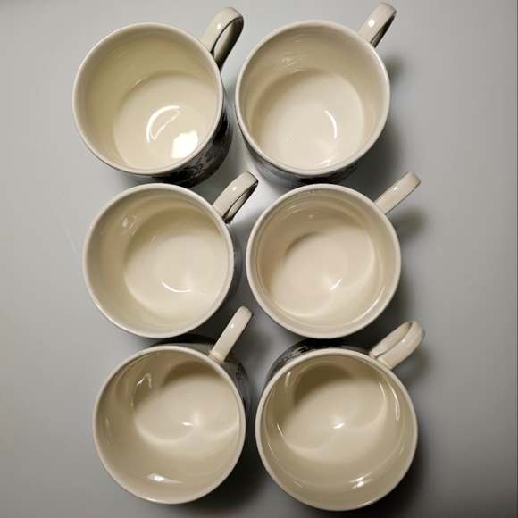 🇬🇧 Vintage Broadhurst Kathie Winkle "Romany" Tea Cup - Set of 6 - Picture 12 of 15